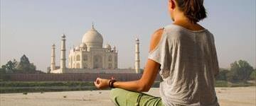 Yoga In The Shadow Of Tajmahal (India)