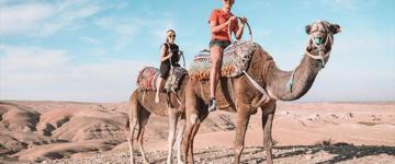 Marrakech Agafay Desert Sunset Camel Ride (Morocco)