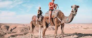 Marrakech Agafay Desert Sunset Camel Ride (Morocco)