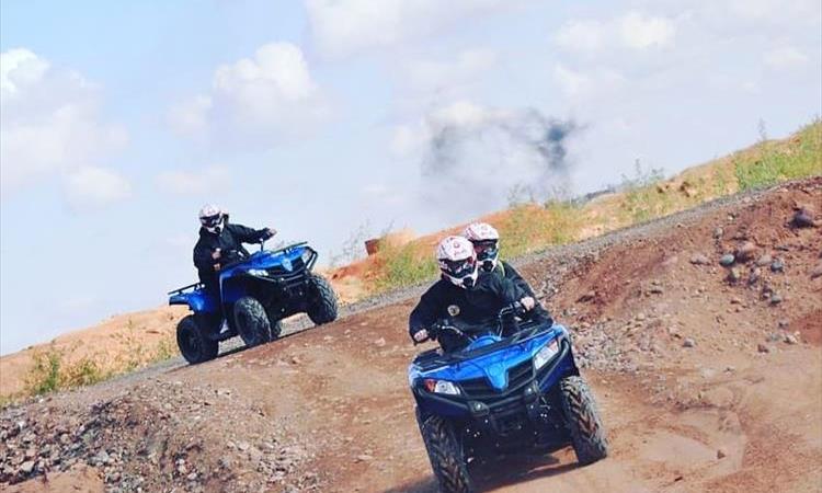 Marrakech Palmeraie Desert Quide Bikes Atv's Experience (Morocco)