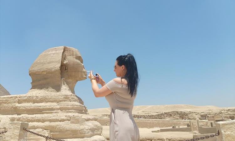 Full Day Tour To Pyramids Of Giza Sphinx Memphis And Saqqara (Egypt)