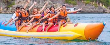 Boracay Banana Boat Water Activities (Philippines)