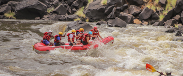 Eco tour: White Water Rafting (Zambia)