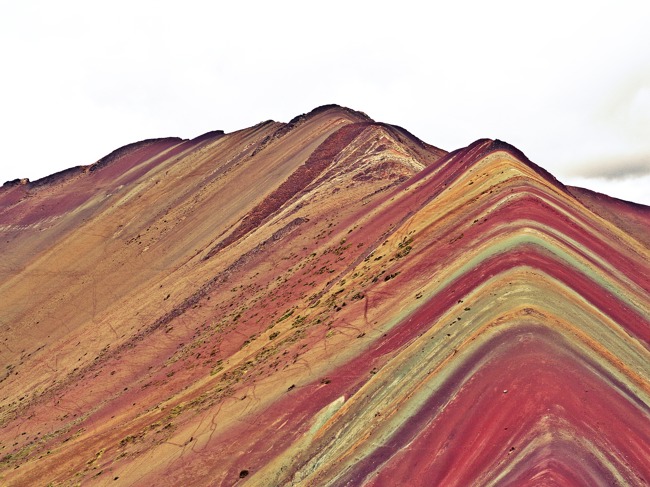 Rainbow Mountain in Peru