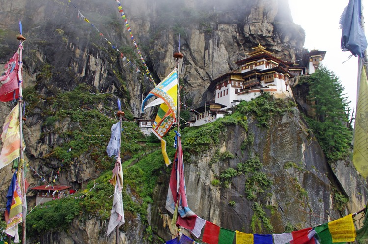 Paro Taktsang (Tigers Nest) monastery, Bhutan