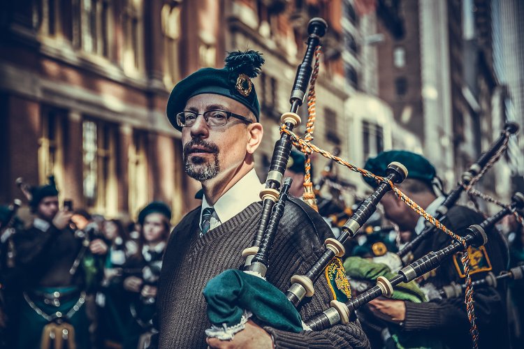 Ireland St Patricks Day - Pipes