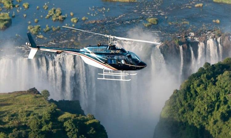 Victoria Falls Scenic Helicopter Flight (25 Minutes) (Zimbabwe)