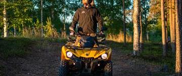 Midnight Sun, Atv Ride During The Golden Hour (Finland)