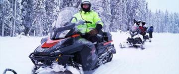 Snowmobile & Ice-Fishing (Finland)