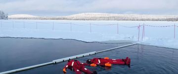Arctic Day With Ice Fishing And Floating (Finland)